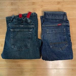 Boys Wrangler Blue Jeans size 14 regular bundle
